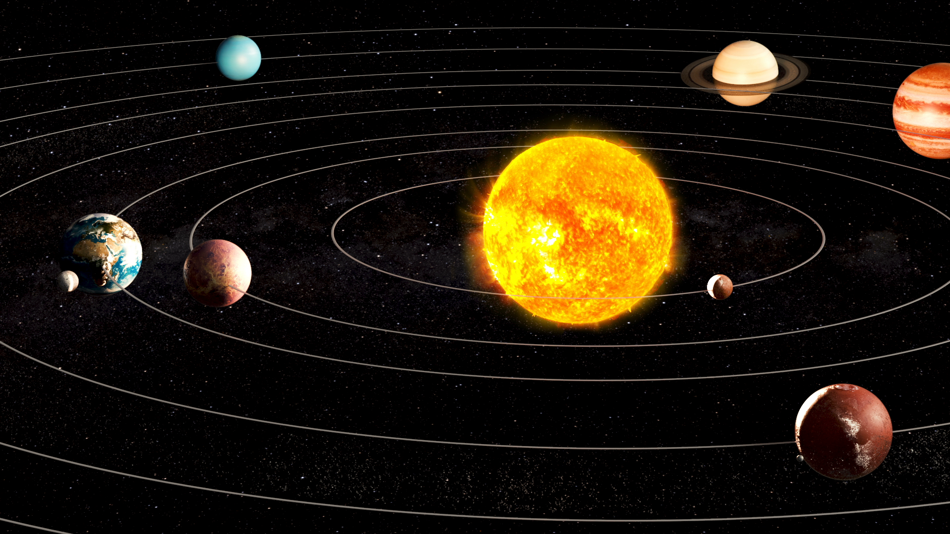 Наша Солнечная система фото